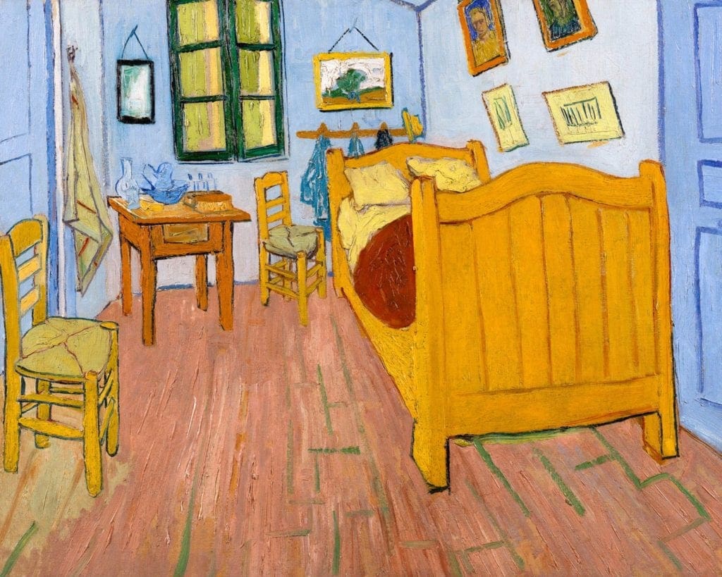 bedroom in arles vincent van gogh