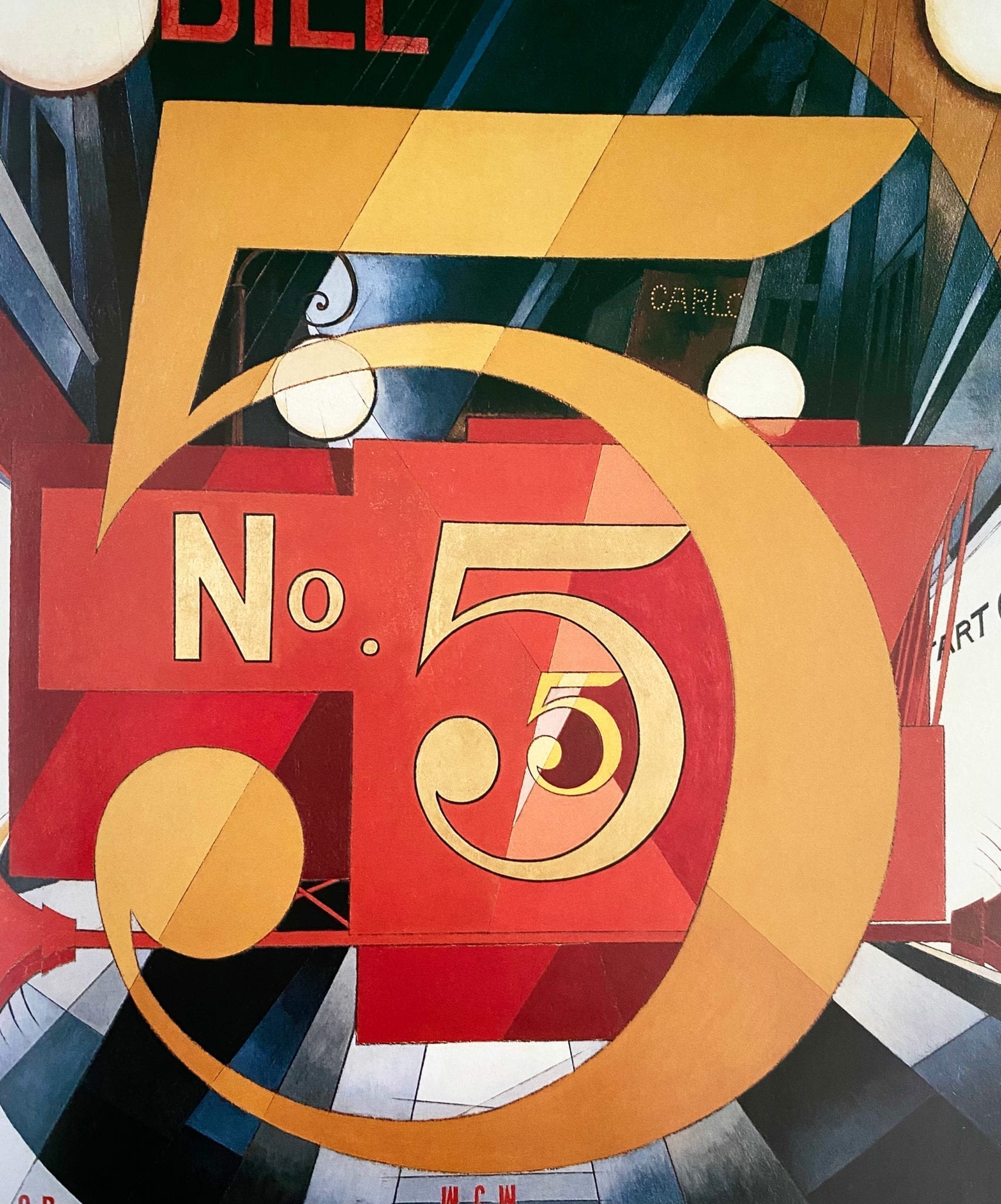 charles demuth the figure 5 in gold