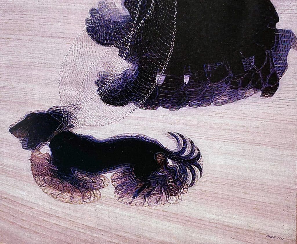 Dynamism of a Dog on a Leash - Giacomo Balla