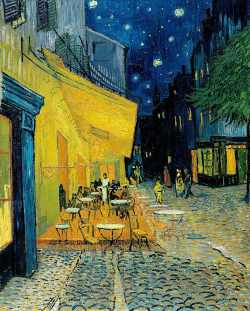 Cafe Terrace at Night, 1888 - Vincent Van Gogh - LadyKflo