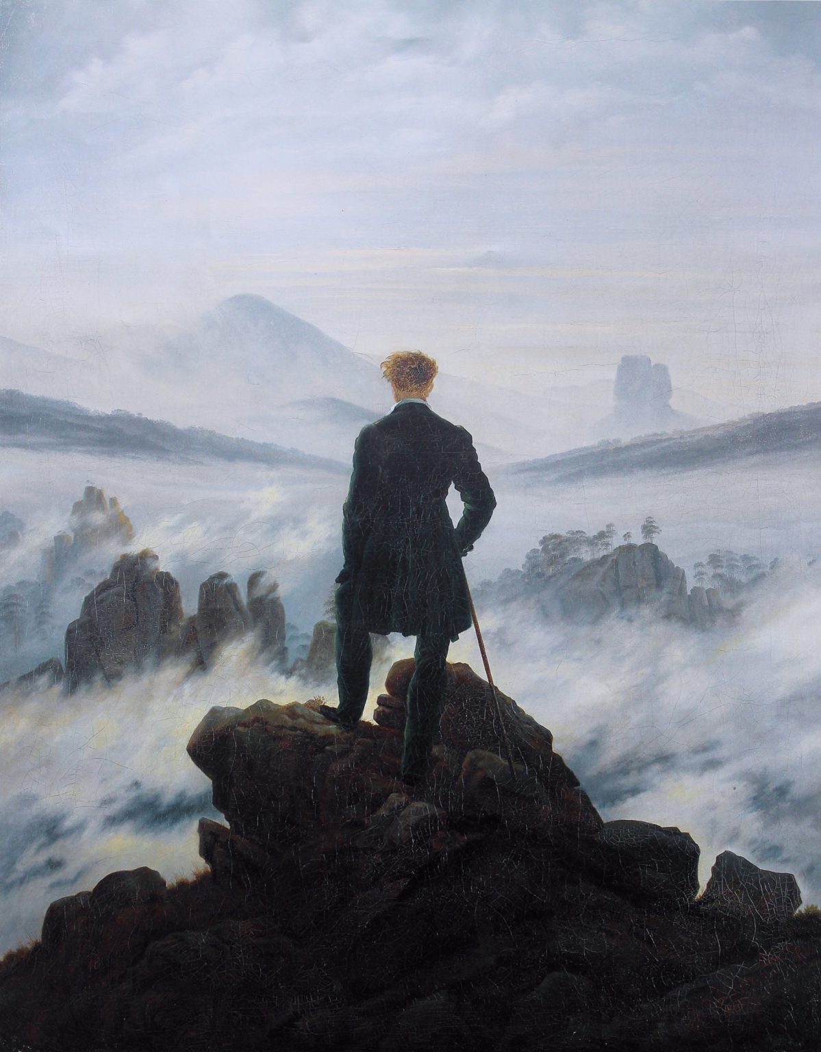 wanderer above the sea of fog meaning