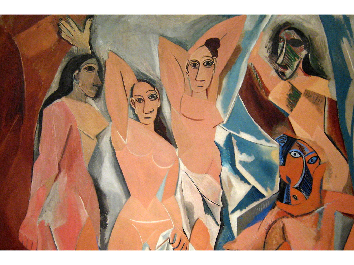Les Demoiselles dAvignon 1907 - Pablo Picasso image