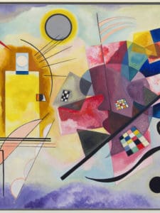 Yellow-Red-Blue by Wassily Kandinsky