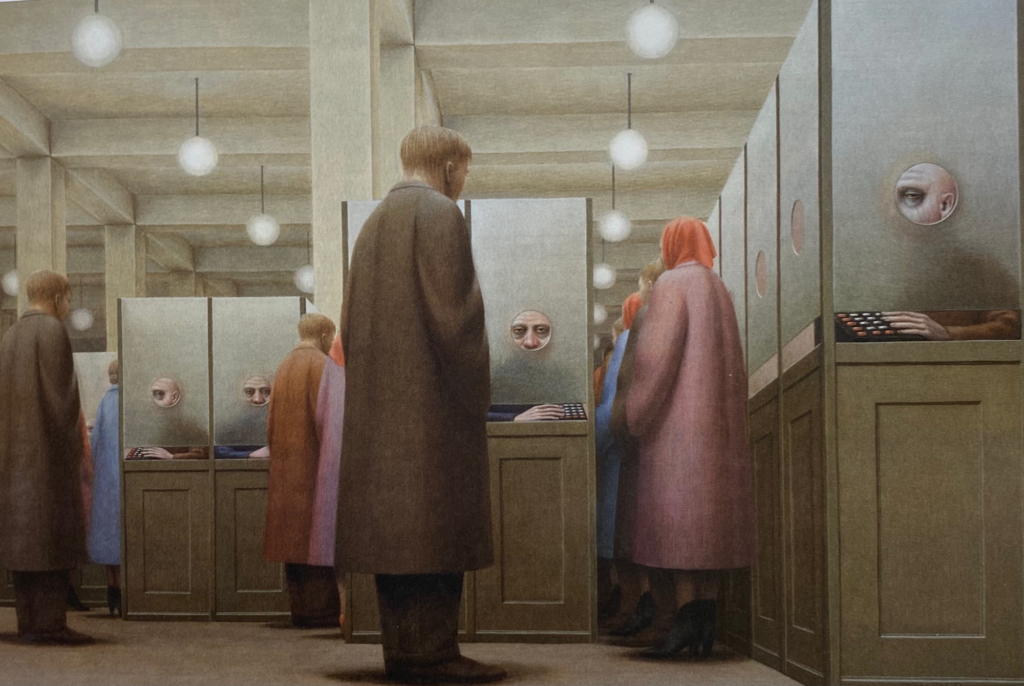 Government Bureau (1956) by George Tooker - LadyKflo